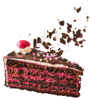 Tort Malina - czekolada